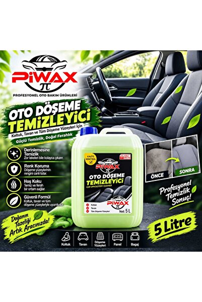 PİWAX Oto Döşeme Temizleyici 5 Litre – Koltuk, Kumaş ve Halı Temizleyici