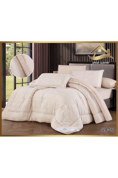 afkar ksa Luxury Summer Quilt Double 6 Piece Set - Cool & Soft Microfiber - 2...