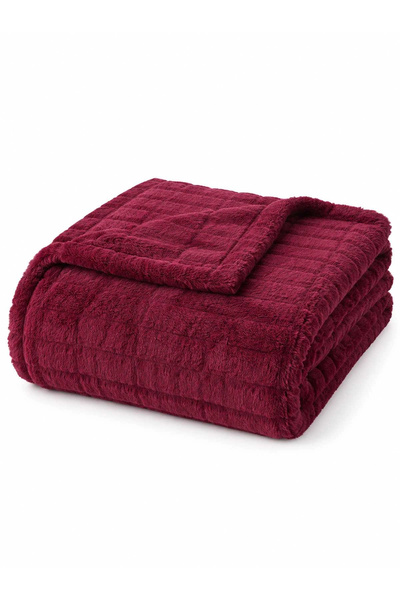Mira Home Tek Kişilik Wellsoft TV Battaniyesi Softly 100x175 cm Bordo