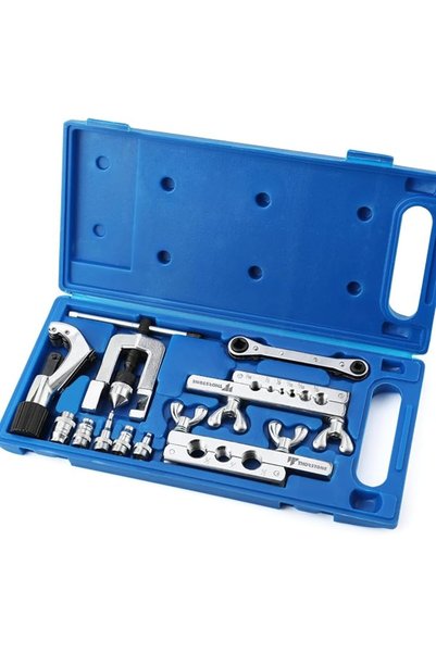 Thorstone Single Flaring Tool & Swaging Tool Kit for HVAC, Tubing, Copper Pip...