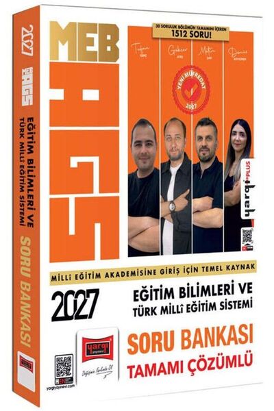 Yargı Yayınları Yargı 2027 MEB-AGS Eğitim Bilimleri ve Türk Milli Eğitim Sist...