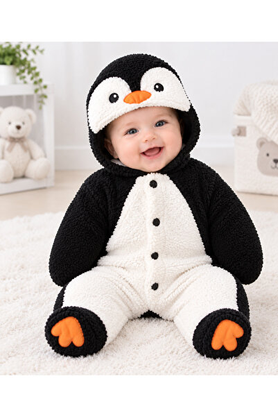 mb kids Penguin Lamb Fabric Baby Sleeping Bag