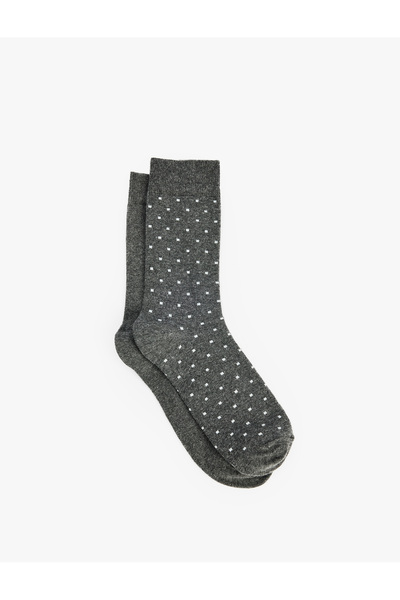 Koton Polka Dot 2-Piece Sock Set