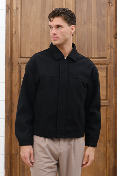 BASEL.CO Jachetă/Palton Gizli Pat Design Kaşe