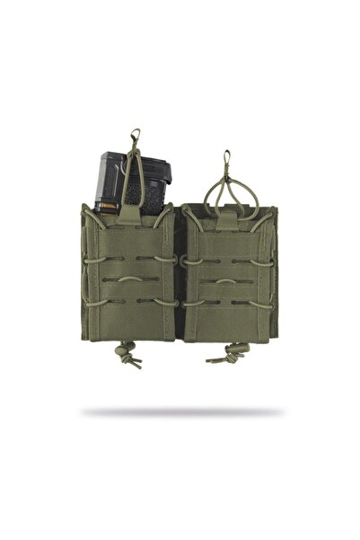 Mil-Tec Διπλή Γεμιστηροθήκη Mag.Bag Open Top Flex Double Olive