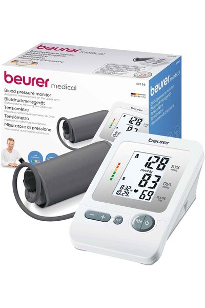 Beurer جهاز قياس ضغط الدم للذراع العلوي BM26