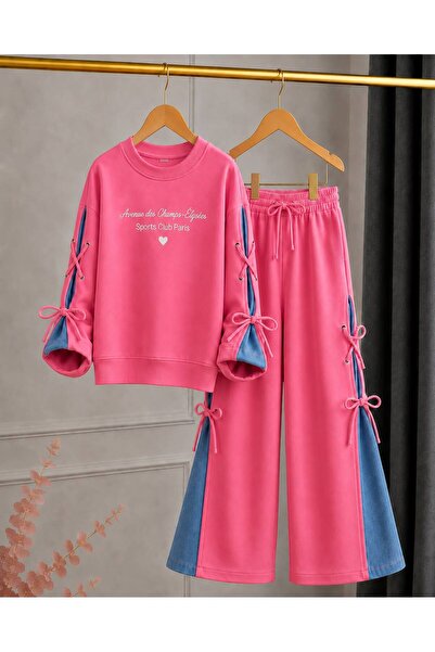 KOKOŞ BEBEK Kız Çocuk Kot Garnili 2’li Takım - 3/10 Yaş - 31895