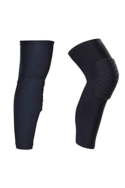 Other 2 Piece Knee Pads Professional Black Sports Porective Support Volleybal...