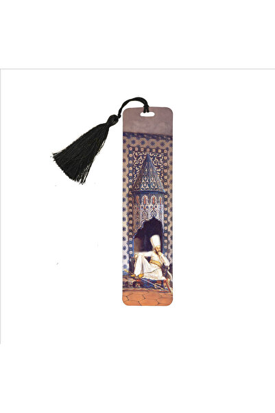 Sadrazam Osman Hamdi Bey - Coffee Shop Table Printed Bookmark 5X19 Ag-Ko1A