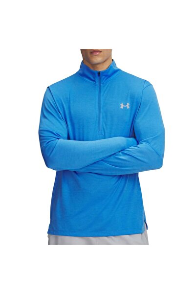 Under Armour Ανδρική μπλούζα τρεξίματος Launch 1/4 Zip FW 2025 - Μπλε - L