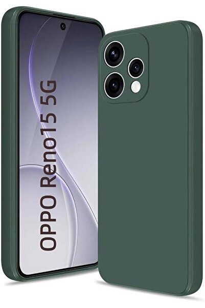 GENERAL غطاء حماية لهاتف OPPO Reno15 5G، غلاف سيليكون سائل، ملمس ناعم كالحرير...