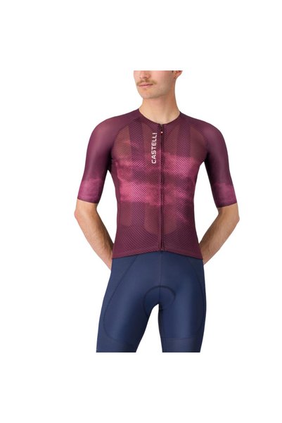 Castelli Мъжка колоездачна фланелка Climber's A/C - Синя - L