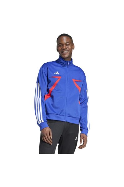 adidas Ανδρικό Φούτερ House of Tiro Πακέτο Εθνών Μπλούζα Φόρμας Μ