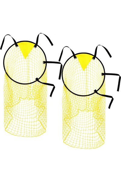 Deekin 2 Pcs Soccer Top Bins Goal Ball Target Nets with Highlighted Scoring Z...