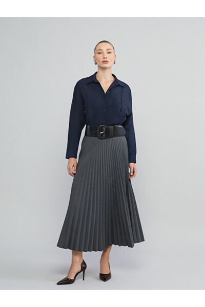 LC Waikiki I Beli Zippered Skirt Pleated from Freezen Store