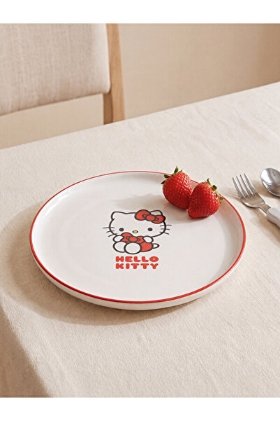 LC Waikiki Esvab • Modern & Distinctive Hello Kitty Printed Ceramic Cake Plat...