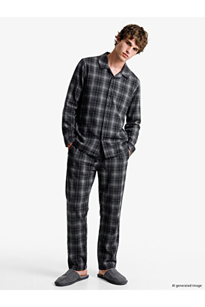 LC Waikiki Timeless Clothing & Timeless Choices Standard Fit Checkered Embroi...