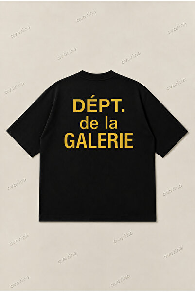 Moon Dancer Gallery Dept De La Galeria Sari Printed Oversize Unisex Boxy Cut ...
