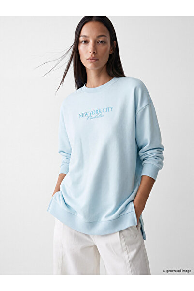 LC Waikiki I New York City Printed Women's Sweatshirt Tunic from Freezen Store
