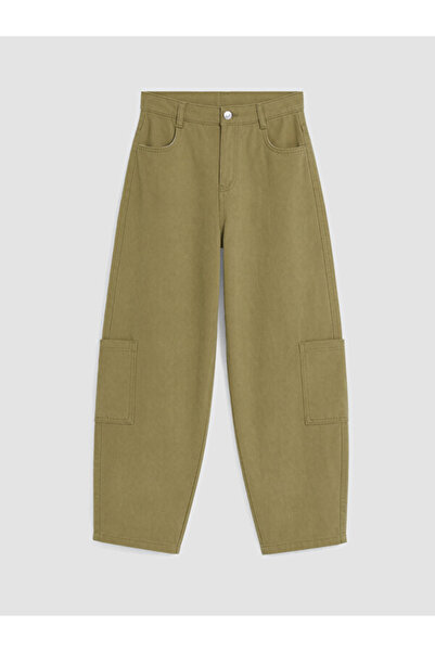 LC Waikiki Timeless Clothing & Timeless Choices Girls' Gabardine Cargo Pants