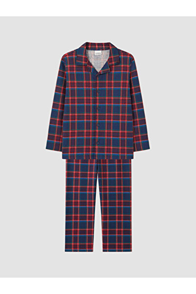 LC Waikiki Timeless Clothing & Timeless Choices Checkered Embroidered Boys' P...