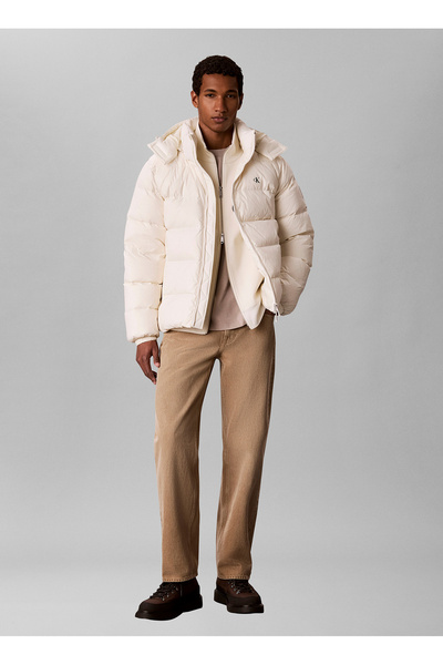 Calvin Klein Jeans Mont, L, Beyaz
