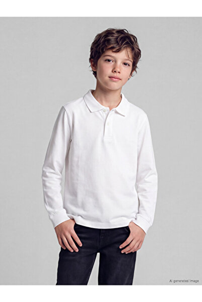LC Waikiki Esvab • Modern & Distinctive Devrik Roba Collar Boys' T-Shirt
