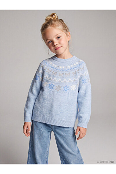LC Waikiki Esvab • Modern & Distinctive Zero Roba Collar Embroidered Girls' K...