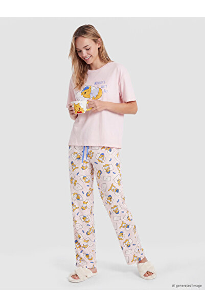 LC Waikiki Esvab • Modern & Distinctive Winnie the Pooh Printed Women's Pajam...