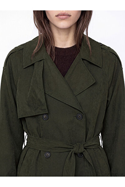 LC Waikiki Esvab • Modern & Distinctive Belted Women's Gabardine Trench Coat