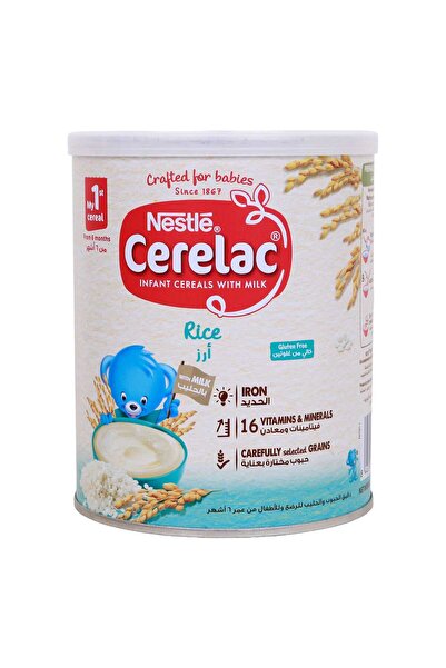 Nestle Cerelac Rice Infant Cereals With Milk From 6 Months 400 g