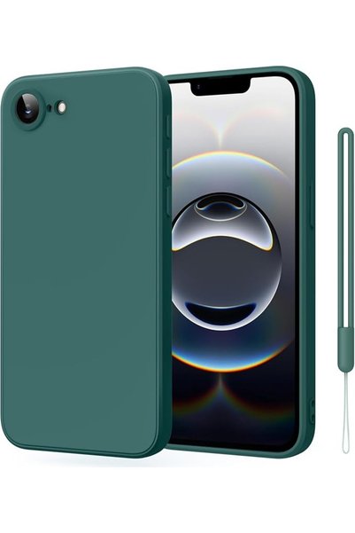 GENERAL Silicone Case for iPhone 16e/iPhone 17e, Slim Liquid Silicone 3 Layer...