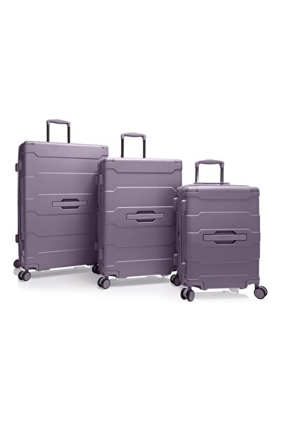 Heys 4 Rollen Kofferset 3-teilig mit Dehnfalte