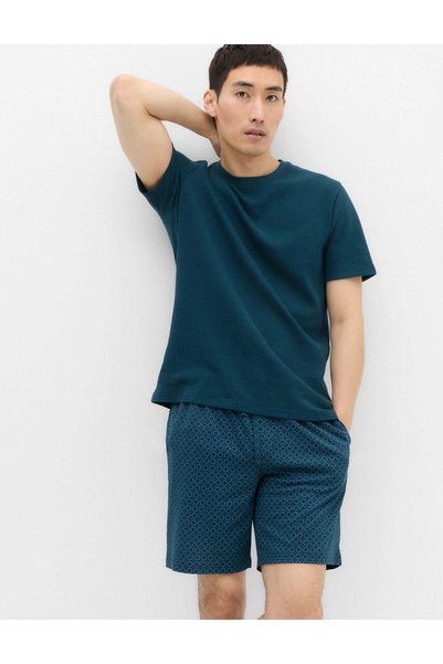 Marks & Spencer Geometrik Desenli Pijama Takımı