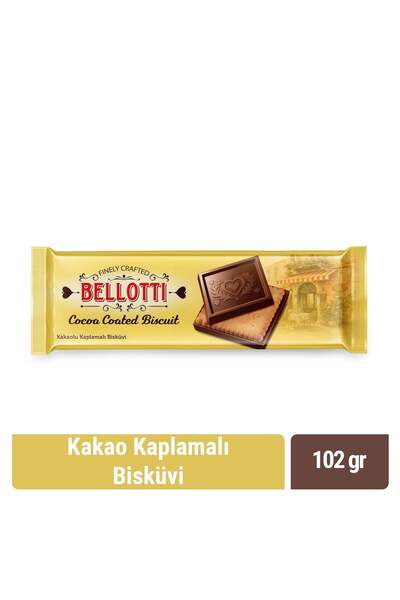 Bellotti Kakao Kaplamalı Bisküvi 102 gr
