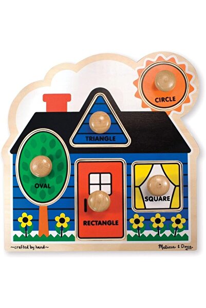 Melissa & Doug ميليسا آند دوغ فيرست شيبز جامبو نوب