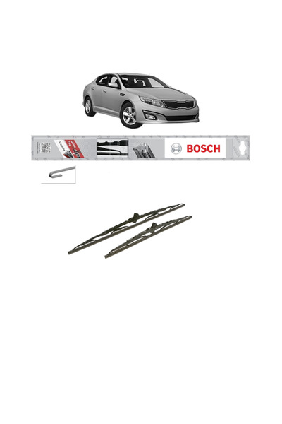 Bosch Σετ 2 υαλοκαθαριστήρων KIA OPTIMA (FSGDS6B) από το 2010-2015, Τύπου Cla...