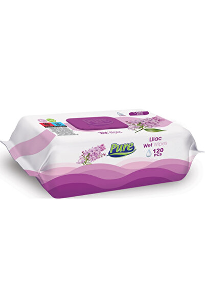 Pure PREMIUM 120 Șervețele Umede Liliac
