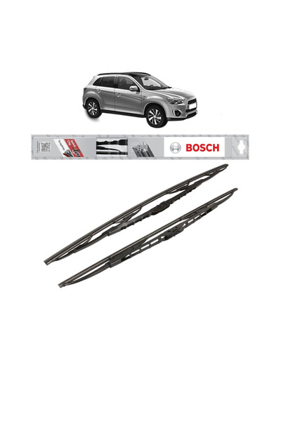 Bosch Set of 2 wipers MITSUBISHI ASX (GAW) from 2010-2015, Classic Standard T...