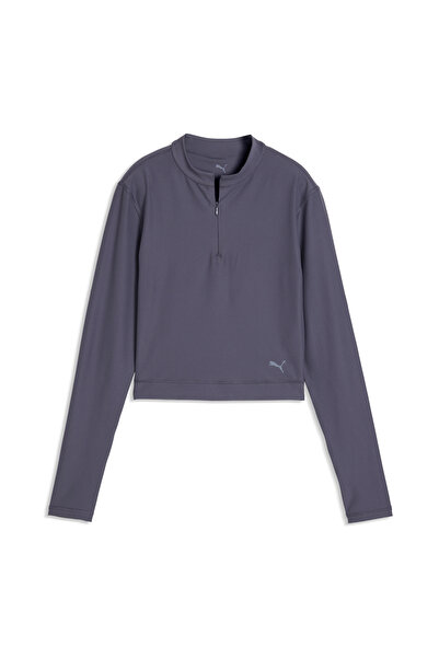 Puma Cloudspun Women's Purple High Neck T-Shirt