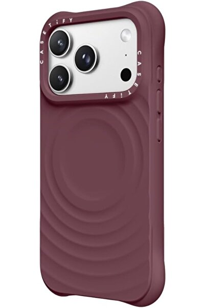 Casetify iPhone 18 Pro Max The Ripple Case | MagSafe Compatible, 6.6-Ft Drop Protection, Premium Soft-Touch Silicone, Anti-Static Coating, Raised Screen & Camera Edges, Slim Grip - Fig Purple
