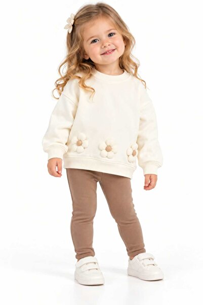RAPAPA Girl's Floral Appliqué Set 32615