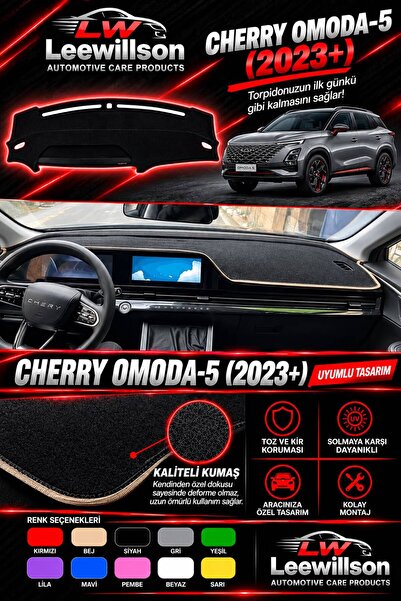LeeWillson Chery Omoda-5 (2023+) Dashboard Protection Protective Cover Mat Co...