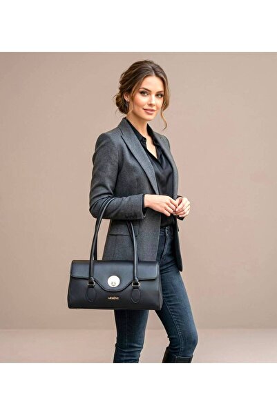 Armine Women's Shoulder Bag A4S4M4 Black