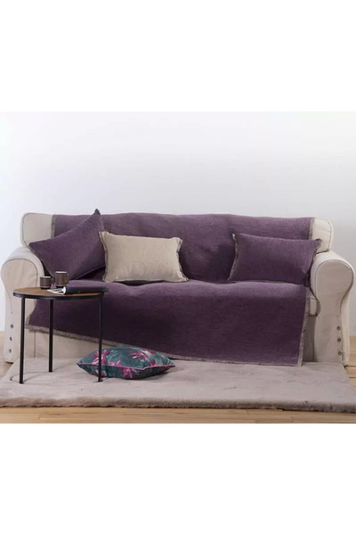 Nef Nef Homeware Κάλυμμα Καναπέ Νέο Τάνγκερ Μωβ-Εκρού Νεφ-Νεφ Οικιακά Είδη Δι...
