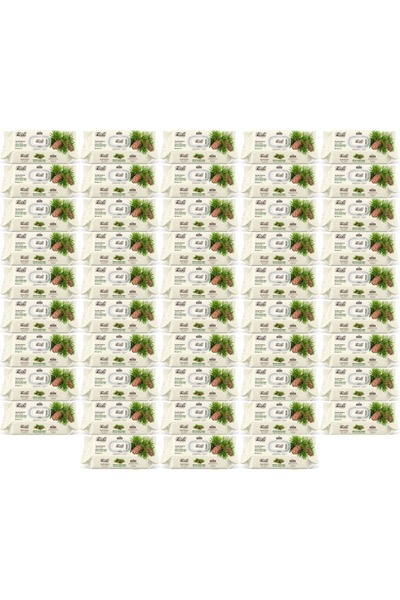 Fibril Wet Towel Wipes 90 Sheets Mystic Cedar Wood with Plastic Cover (Set of...