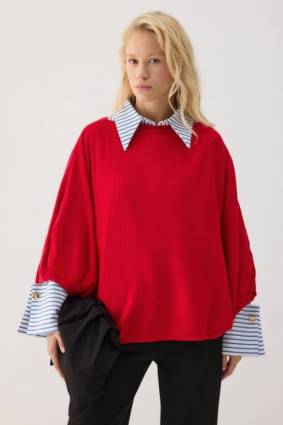Touché Privé Balloon sleeve sweater
