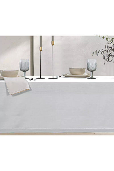 Nef Nef Homeware Μονόχρωμο Στρογγυλό Τραπεζομάντιλο Στέβιο (Δ180) Nef-Nef Hom...