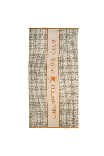 Greenwich Polo Club Πετσέτα Θαλάσσης (5228-5229) 90x180 121 - Πορτοκαλί