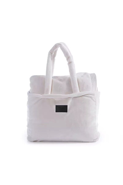 Nef Nef Homeware Βελούδινη Διπλή Κουβέρτα Velosso Nef-Nef Homeware 108 - εκρού